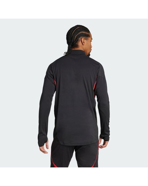 Adidas Black Benfica Tiro 25 Competition Training Top for men