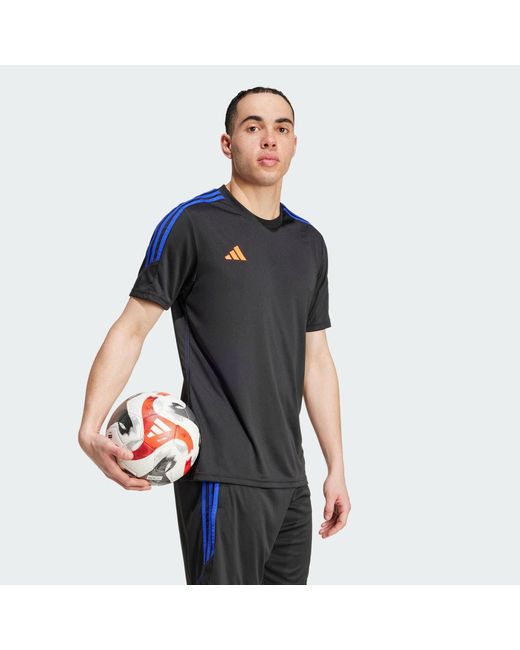 Adidas Black Tiro 23 Club Training Jersey for men