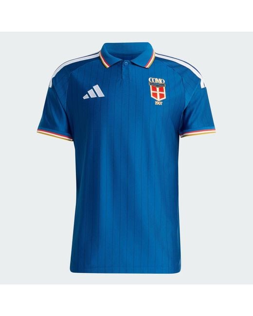 Adidas Blue Como 1907 26/27 Home Jersey for men