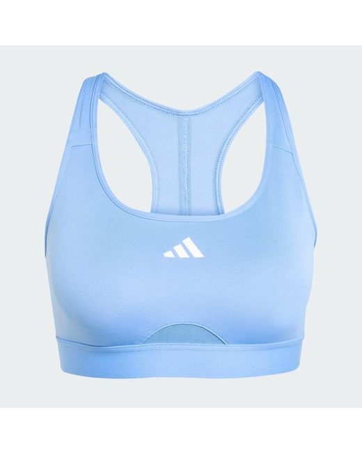 Sujetador Primeliftreact Training Adidas de color Blue