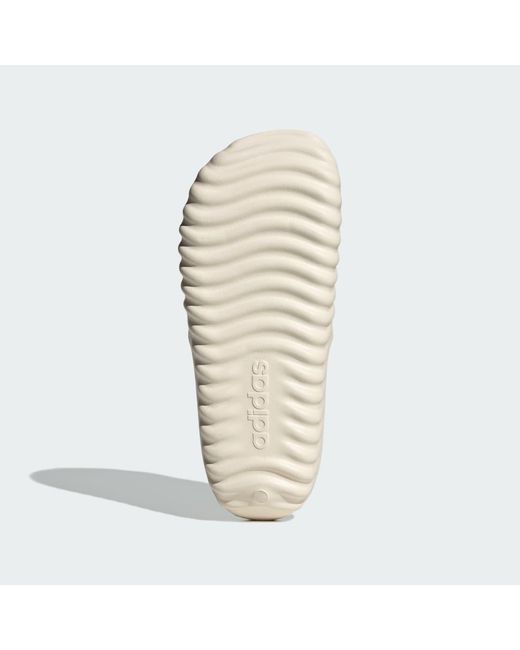 Adidas White Adissage 360Rec Slides