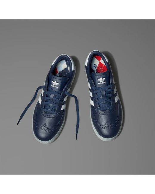 Adidas Blue Coursecup Spikeless Golf Shoes