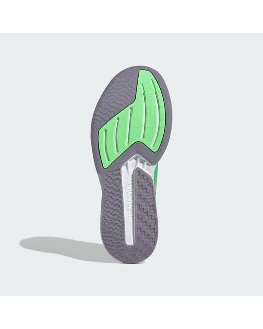 Adidas Green Duramo Speed 2 Running Shoes for men