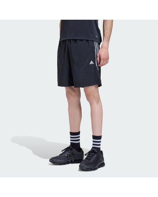 Adidas Blue Lightweight Regular Shorts for men