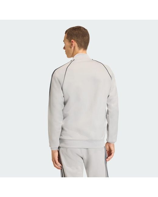 Adidas Gray Sst 2.0 Adicolor Tracktop for men