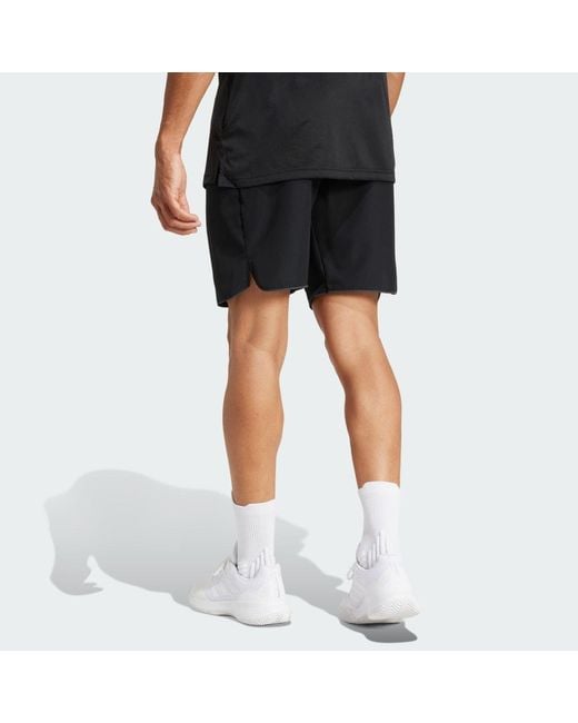 Adidas Black Club Tennis Climacool Shorts for men