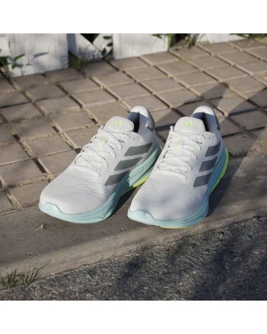 Adidas White Supernova Ease Shoes for men