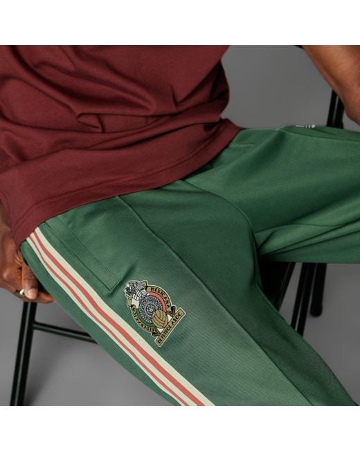 Adidas Green Mexico Beckenbauer Tracksuit Bottoms