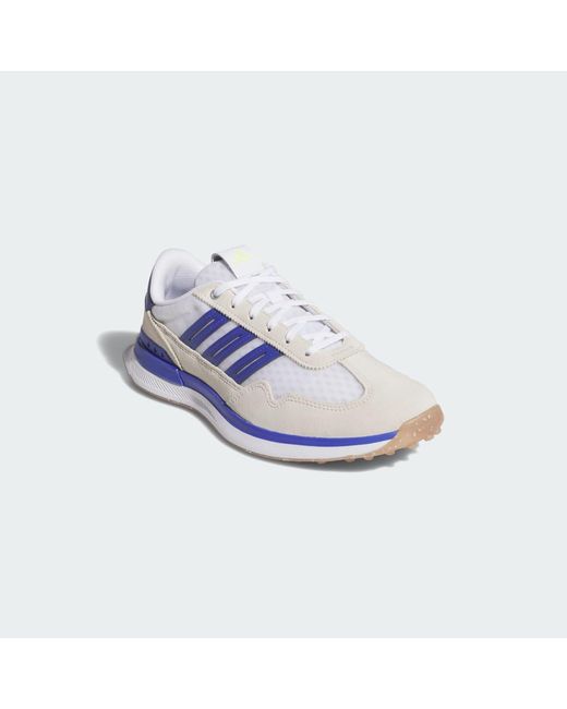 Adidas Blue S2G Vent Spikeless Golf Shoes for men