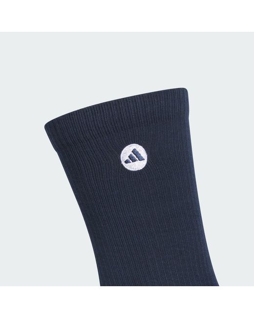 Adidas Blue Performance Crew Sock