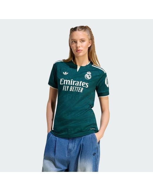 Adidas Green Real Madrid 26/27 Away Jersey