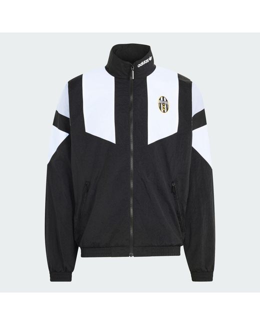 Adidas Black Juventus Turin Eqt Track Top for men