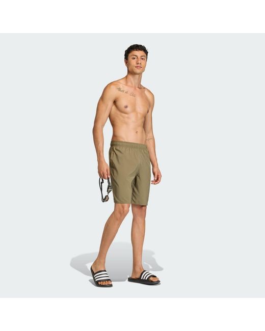 Adidas Green Swim Shorts 8-Inch for men