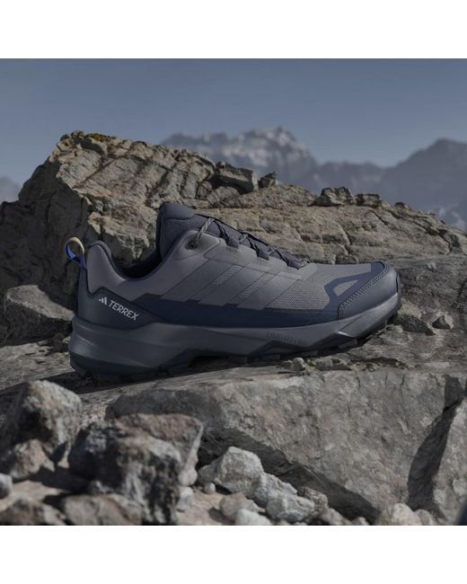 Adidas Blue Terrex Skychaser Ax5 Hiking Shoes for men