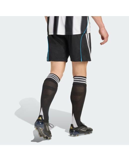 Adidas Black Newcastle United Fc 25/26 Home Shorts for men