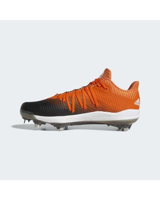 adidas Adizero Afterburner 6 Cleats in Orange for Men - Lyst