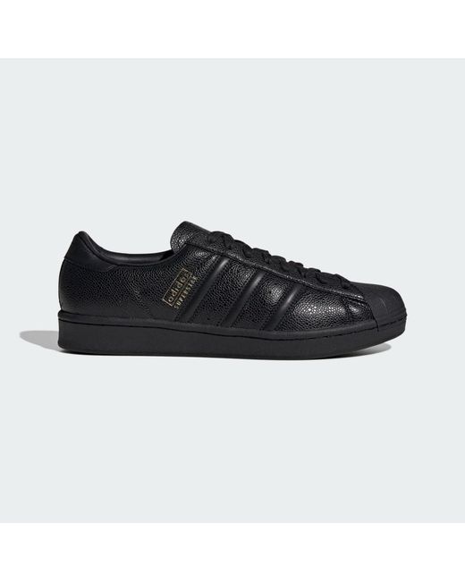 Adidas Black Superstar Vintage Shoes