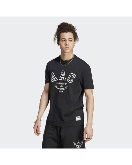 Adidas Black Rifta Metro Aac T-Shirt for men