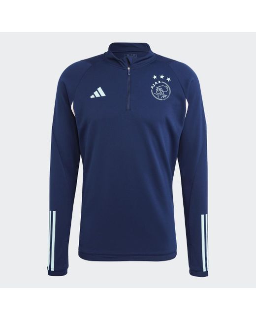 Adidas Blue Ajax Amsterdam Tiro 23 Training Top for men