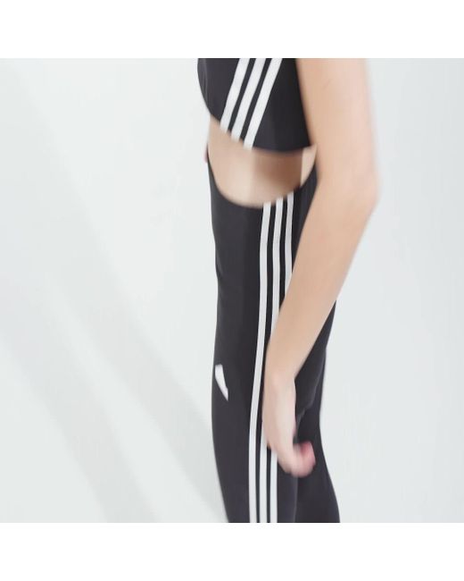 Adidas Black Future Icons 3-Stripes Leggings