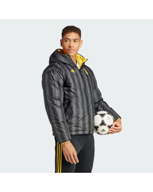 Piumino DNA Juventus di Adidas in Gray da Uomo