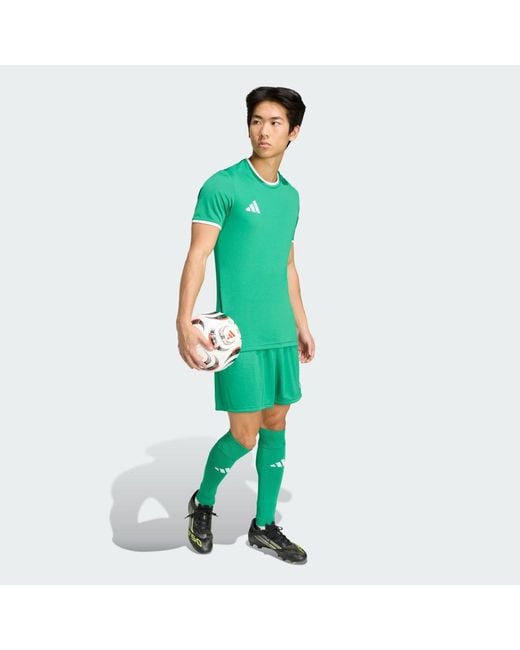 Adidas Green Entrada26 Shorts for men