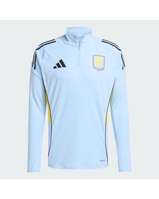 Aston Villa Fc Tiro 25 Competition Training Top di Adidas in Blue da Uomo