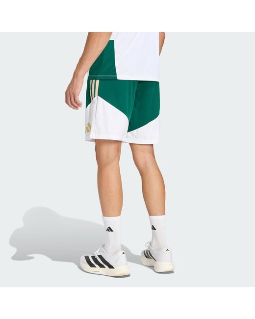 Adidas Green Italy 26 Tiro Training Shorts for men