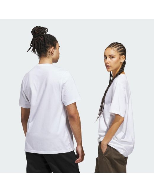 Camiseta Shmoohaus Adidas de color White