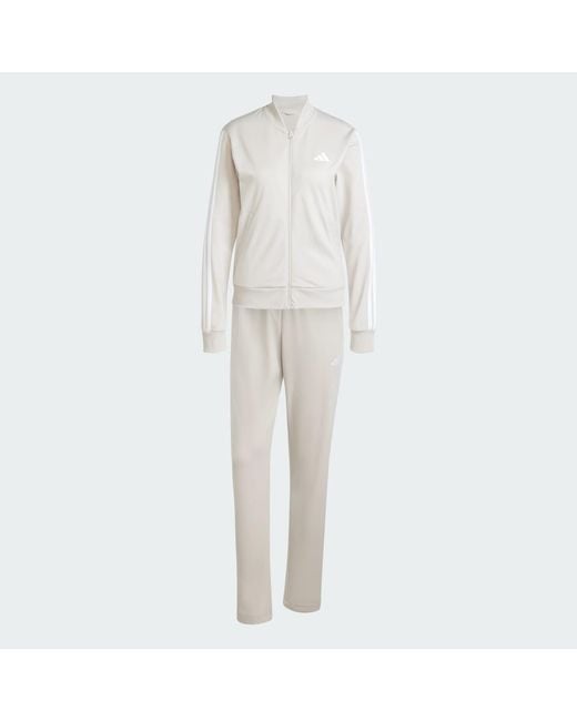 Adidas White Dayready Tracksuit