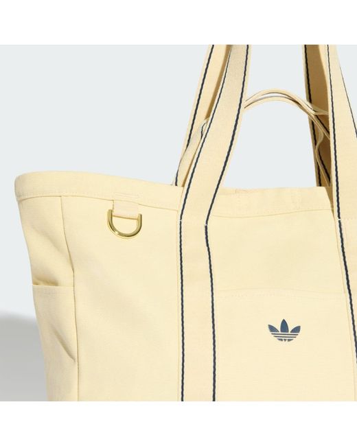Adidas Natural Og Sport Canvas Tote Bag