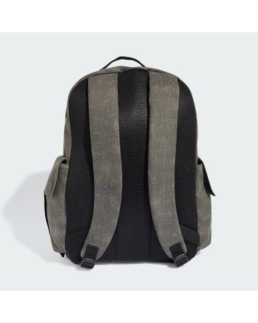 Adidas Gray Washed Backpack
