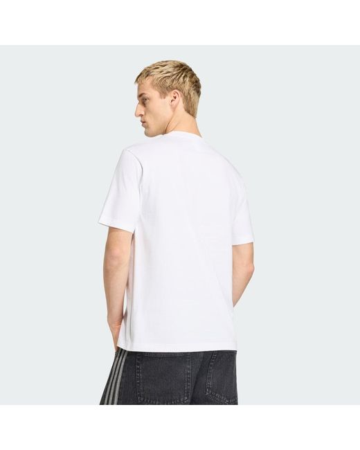 Adidas White Football Fifa World Cup 26 Germany T-Shirt Jz8917 for men