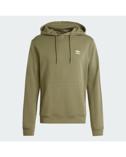 Sudadera Con Capucha Trefoil Essentials Adidas de hombre de color Green