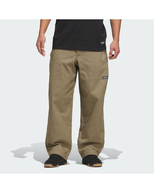 Adidas Black Skateboarding Chino Trousers