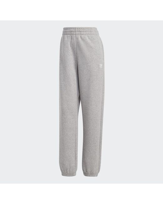 Adidas Gray Essentials Fleece Joggers