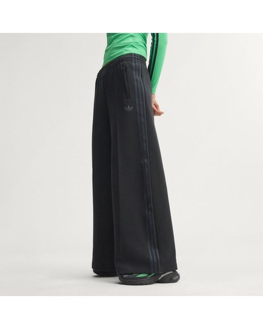 Adidas Black Spacer Tracksuit Bottoms