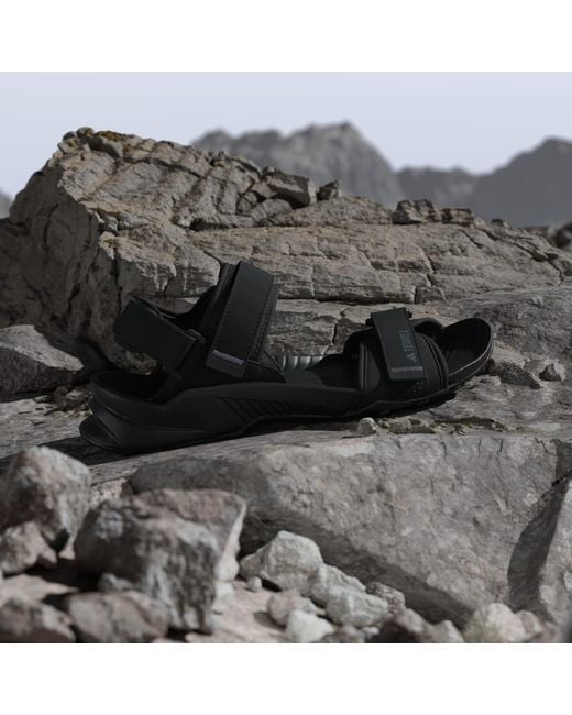 Adidas Black Terrex Hydroterra Sandals