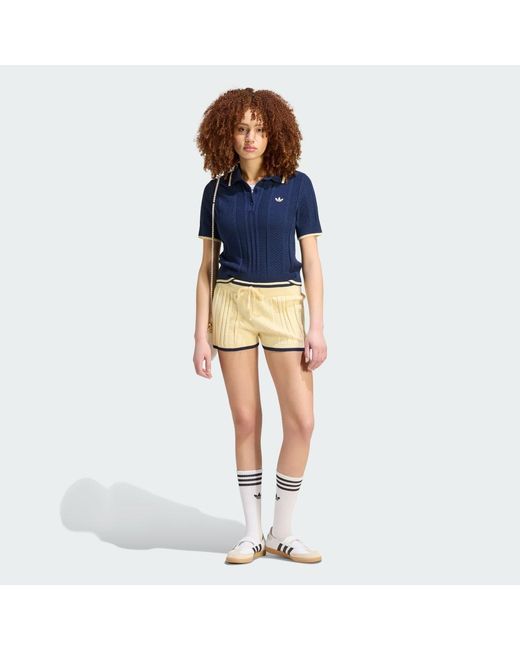 Adidas Multicolor Cable Knit Shorts