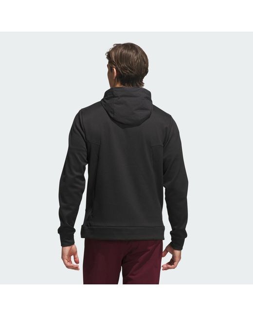 Adidas Black Ultimate365+ Course Control Quilted Anorak for men