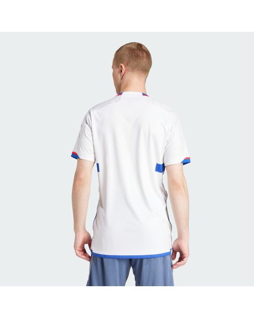 Adidas White Team France Handball Jersey for men