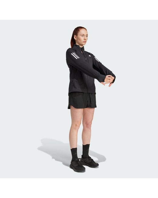 Adidas Black Own The Run Winterized Jacket