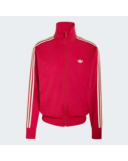 Adidas Red Firebird Track Jacket for men