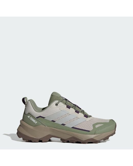 Adidas Green Hiking Terrex Skychaser Ax5 Hiking Shoes Jq2227