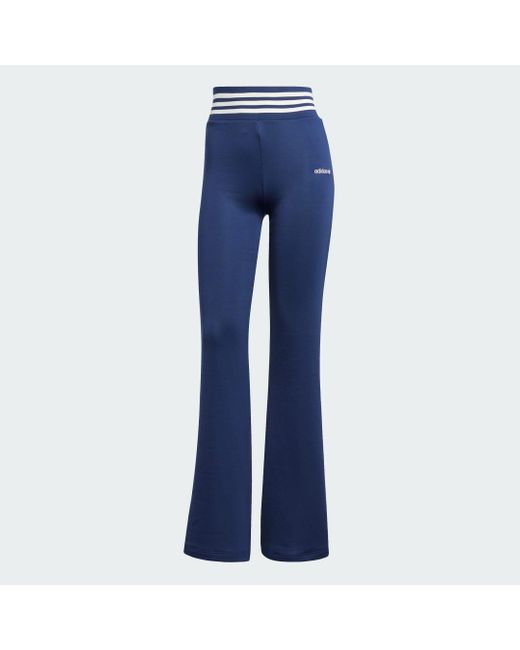 Adidas Blue Flared Pants