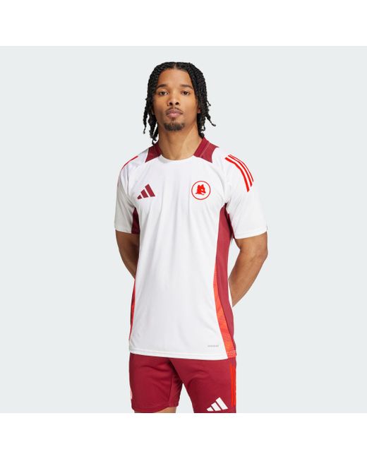 Adidas Red As Roma Tiro 24 Competition Training Jersey for men