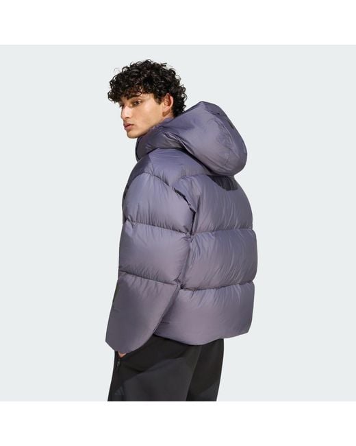 Adidas Purple Z.N.E. Puffer Down Jacket for men