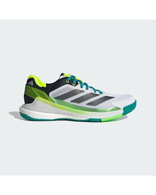 Adidas Crazyquick Boost Padel-Schuh in Green für Herren