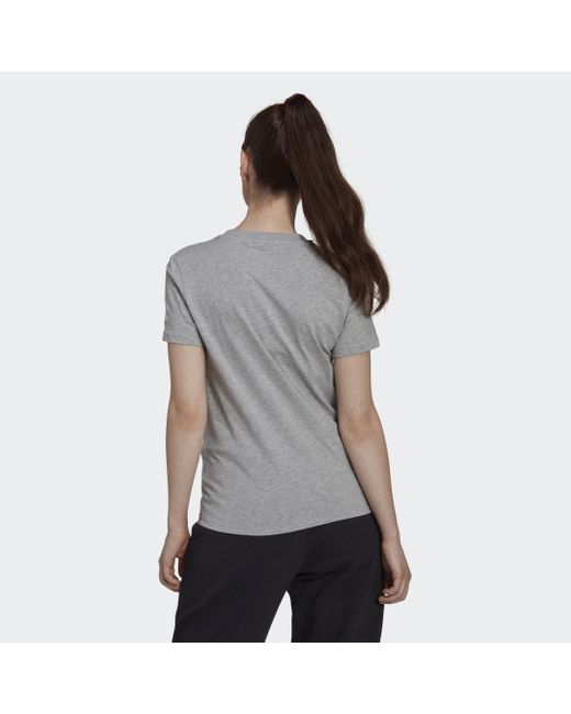 Essentials Slim Logo di Adidas in Gray
