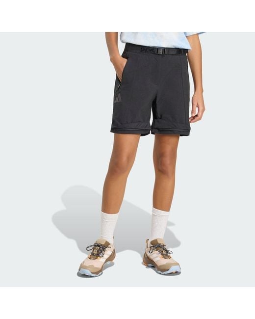 Adidas Gray Terrex Xperior Utilitas Clima365 Zip-Off Tracksuit Bottoms